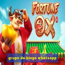 grupo de bingo whatsapp